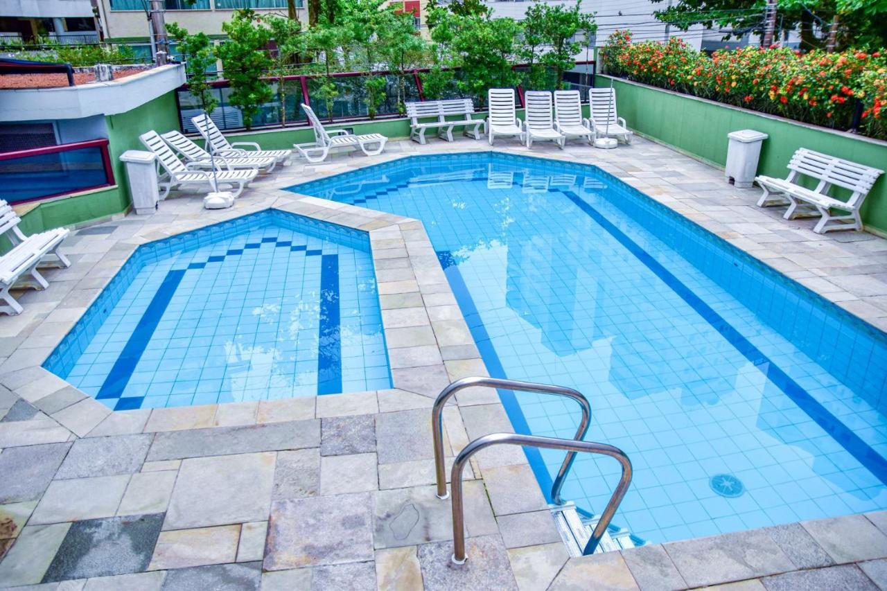 Apto c piscina e acesso exclusivo a praia, Guaruja Guarujá Exterior foto